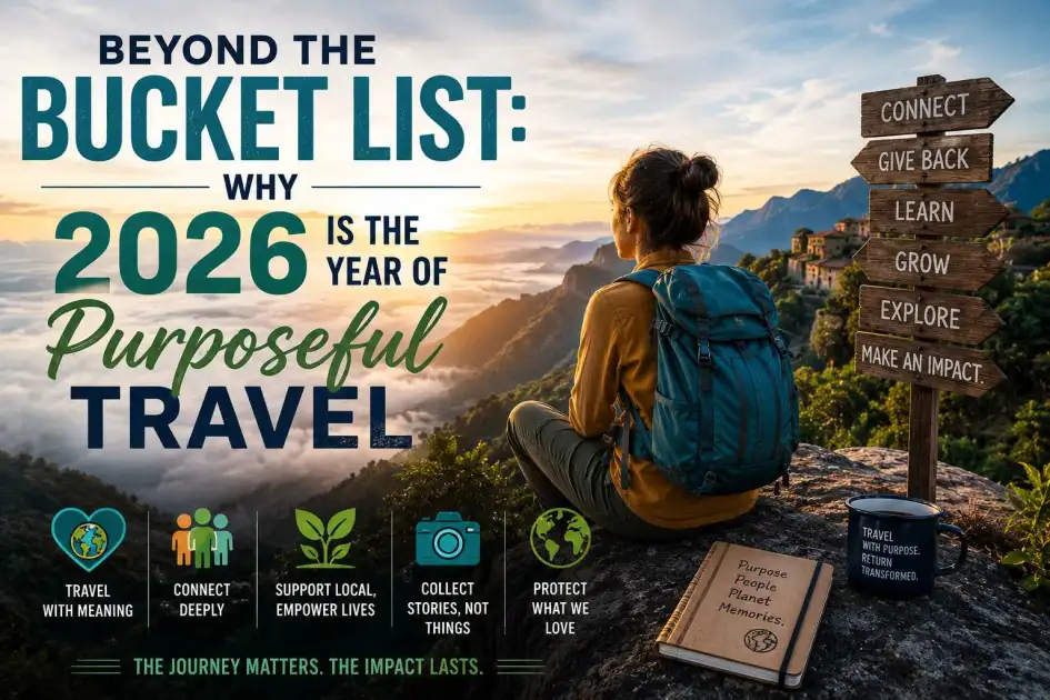 Beyond the Bucket List: Why 2026 is the Year of Purposeful Travel