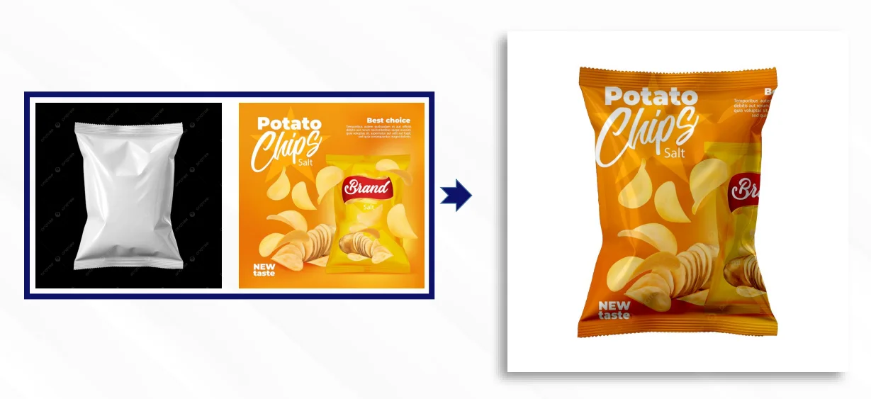 Potato Chips Mockup